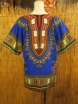 画像3: 小さめサイズ＊アフリカンプリント＊ダシキ＊ＤＡＳＨＩＫＩ＊Ｓ