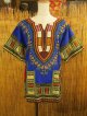 小さめサイズ＊アフリカンプリント＊ダシキ＊ＤＡＳＨＩＫＩ＊Ｓ