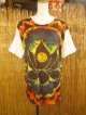 ロータスプリント＊コットン素材＊半袖Ｔシャツ