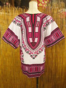 画像3: 小さめサイズ＊アフリカンプリント＊ダシキ＊ＤＡＳＨＩＫＩ＊Ｓ