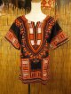 小さめサイズ＊アフリカンプリント＊ダシキ＊ＤＡＳＨＩＫＩ＊Ｓ