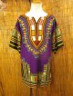 アフリカンプリント＊ダシキ＊ＤＡＳＨＩＫＩ＊ＸＬ