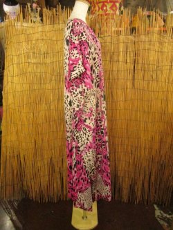 画像3: 薄手ビスコース素材＊ゆったりサイズ ＊アフリカン＊タイダイ風＊ガラベーヤ＊ポンチョ風＊マキシ丈＊ワンピース＊ベリーダンス