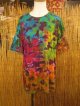 タイダイ染め＊コットン素材＊半袖＊Ｔシャツ＊２ＸＬ