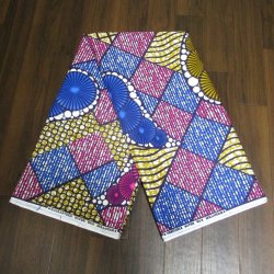 画像2: アフリカンプリント生地 パーニュ