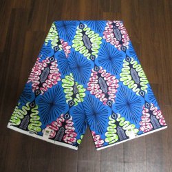 画像2: アフリカンプリント生地 パーニュ