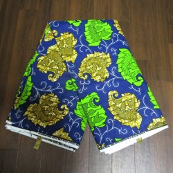 画像2: アフリカンプリント生地 パーニュ