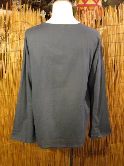画像3: 無地＊薄手＊コットン素材＊長袖＊プルオーバー＊ＸＬ