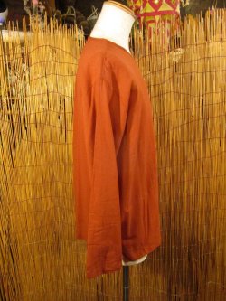 画像2: 無地＊薄手＊コットン素材＊長袖＊プルオーバー＊ＸＬ
