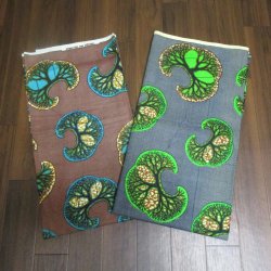 画像2: アフリカンプリント生地 パーニュ
