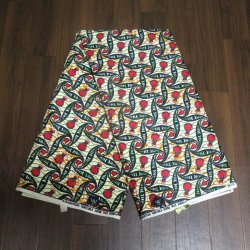 画像2: アフリカンプリント生地 パーニュ