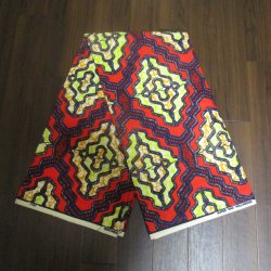 画像2: アフリカンプリント生地 パーニュ