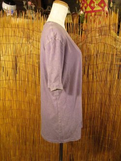画像2: 無地＊ストーンウォッシュ加工＊コットン素材＊半袖Ｔシャツ＊Ｍ
