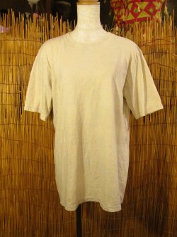 画像1: 無地＊ストーンウォッシュ加工＊コットン素材＊半袖Ｔシャツ＊Ｍ