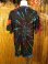 画像3: 黒色ベース＊タイダイ染め＊コットン素材＊半袖＊Ｔシャツ＊ＸＬ (3)
