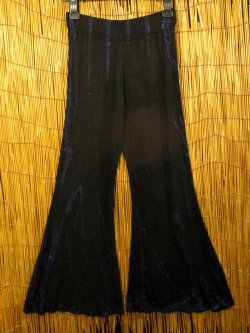 画像1: スパンデックス混合＊レーヨン素材＊タイダイ染め＊ストレッチ＊ゴアパンツ