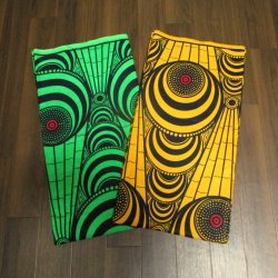 画像2: アフリカンプリント生地 パーニュ