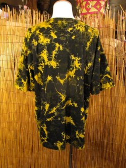 画像3: 黒色ベース＊タイダイ染め＊コットン素材＊半袖＊Ｔシャツ＊２ＸＬ