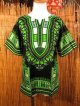 アフリカンプリント＊ダシキ＊ＤＡＳＨＩＫＩ＊Ｌ