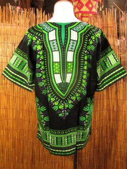 画像3: アフリカンプリント＊ダシキ＊ＤＡＳＨＩＫＩ＊Ｌ