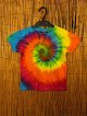 【１１０ｃｍ】キッズサイズ＊タイダイ染め＊コットン素材＊半袖＊Ｔシャツ