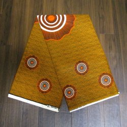 画像2: アフリカンプリント生地 パーニュ