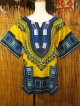 小さめサイズ＊アフリカンプリント＊ダシキ＊ＤＡＳＨＩＫＩ＊Ｓ