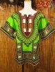 小さめサイズ＊アフリカンプリント＊ダシキ＊ＤＡＳＨＩＫＩ＊Ｓ