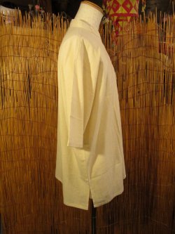 画像2: 三つボタン＊コットン素材＊胸ポケット＊半袖＊プルオーバー＊２ＸＬ 