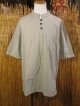 三つボタン＊コットン素材＊胸ポケット＊半袖＊プルオーバー＊２ＸＬ 