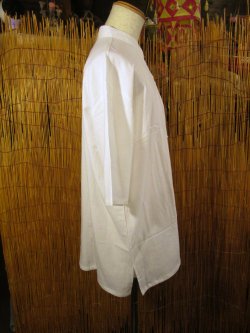 画像2: 三つボタン＊コットン素材＊胸ポケット＊半袖＊プルオーバー＊２ＸＬ 