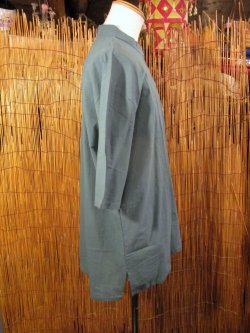 画像2: 三つボタン＊コットン素材＊胸ポケット＊半袖＊プルオーバー＊２ＸＬ 