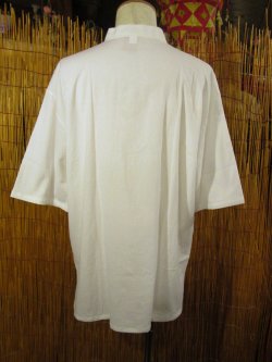 画像3: 三つボタン＊コットン素材＊胸ポケット＊半袖＊プルオーバー＊２ＸＬ 