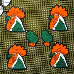 画像2: アフリカンプリント生地 パーニュ