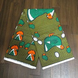 画像3: アフリカンプリント生地 パーニュ