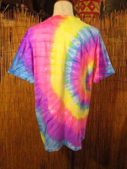 画像3: タイダイ染め＊コットン素材＊半袖＊Ｔシャツ＊Ｌ