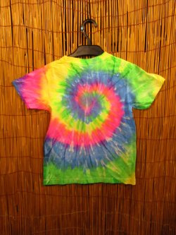 画像2: 【１２０ｃｍ】キッズサイズ＊タイダイ染め＊コットン素材＊半袖＊Ｔシャツ