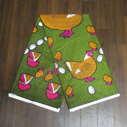 画像3: アフリカンプリント生地 パーニュ