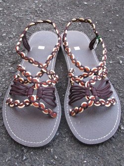 画像4: 【２６ｃｍ〜２６・５ｃｍ】編み編み＊紐サンダル