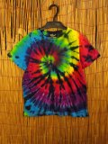 【１３０ｃｍ】キッズサイズ＊タイダイ染め＊コットン素材＊半袖＊Ｔシャツ