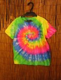 【１３０ｃｍ】キッズサイズ＊タイダイ染め＊コットン素材＊半袖＊Ｔシャツ