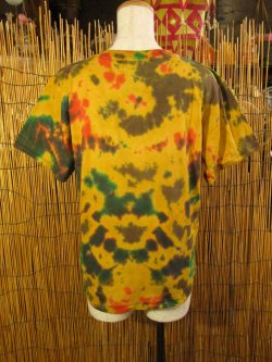画像3: タイダイ染め＊コットン素材＊Ｖネック＊半袖＊Ｔシャツ