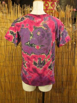 画像3: タイダイ染め＊コットン素材＊Ｖネック＊半袖＊Ｔシャツ