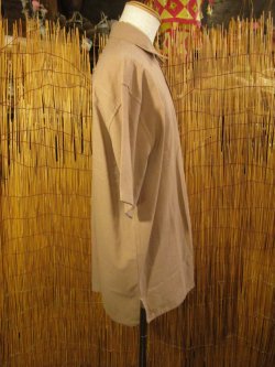 画像2: 無地＊コットン素材＊ココナッツボタン＊半袖＊シャツ ＊ＸＬ