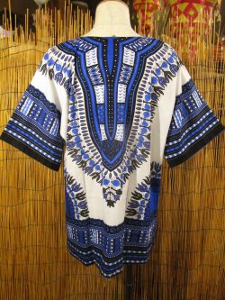 画像3: アフリカンプリント＊ダシキ＊ＤＡＳＨＩＫＩ＊Ｌ