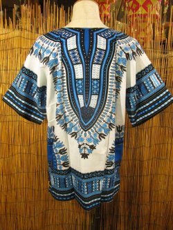 画像3: アフリカンプリント＊ダシキ＊ＤＡＳＨＩＫＩ＊Ｌ