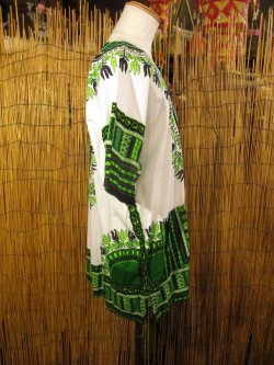 画像2: アフリカンプリント＊ダシキ＊ＤＡＳＨＩＫＩ＊ＸＬ