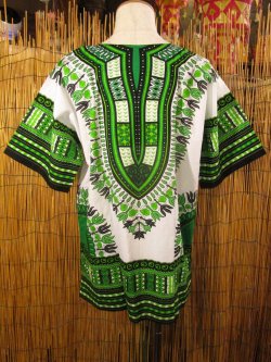 画像3: アフリカンプリント＊ダシキ＊ＤＡＳＨＩＫＩ＊Ｌ