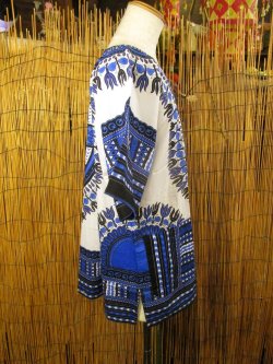 画像2: アフリカンプリント＊ダシキ＊ＤＡＳＨＩＫＩ＊Ｌ