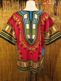 画像3: アフリカンプリント＊ダシキ＊ＤＡＳＨＩＫＩ＊Ｌ